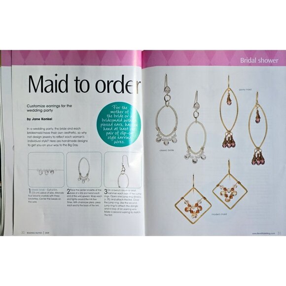 Bead Style Magazine Special Issue November 2008 Beading Parties - Picture 9 of 15